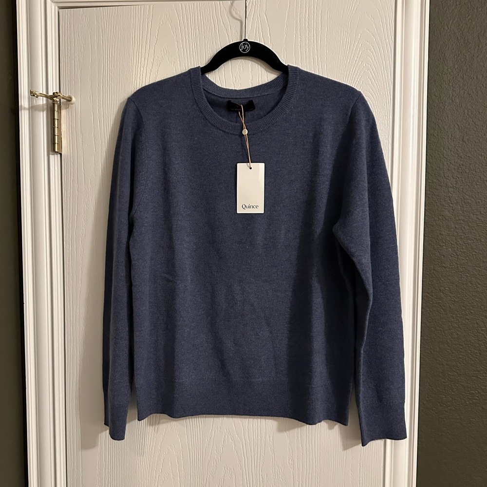 NWT Quince Cashmere Sweater, Size L